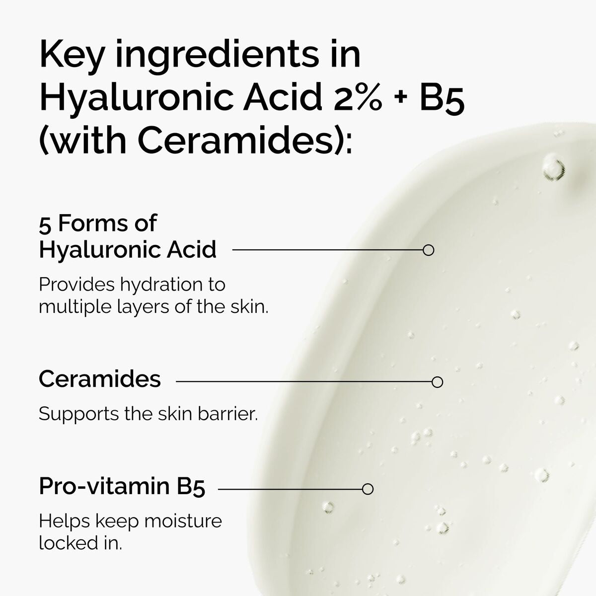 Facial Serum The Ordinary HYALURONIC ACID 2% + B5 30 ml