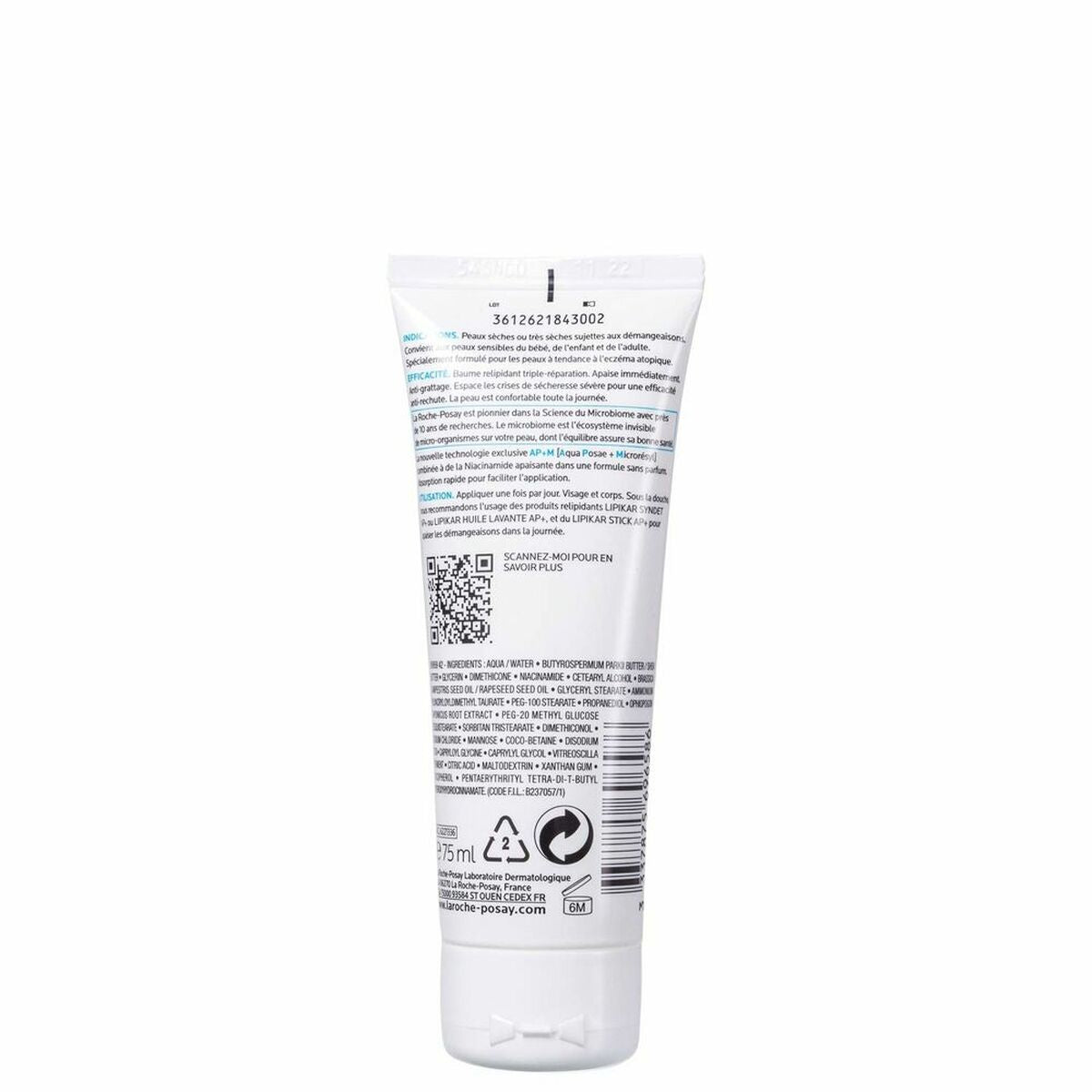 Hand Cream La Roche Posay Lipikar Baume 75 ml