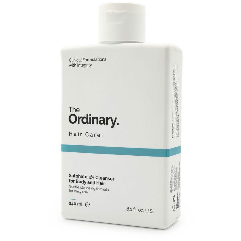 THE ORDINARY Sulphate 4% Hair Care Cleanser For Hair And Body 240 ml (769915199307)