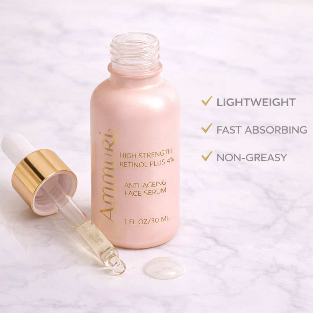 Ammuri Skincare High Strength 4% Retinol Serum 30ml