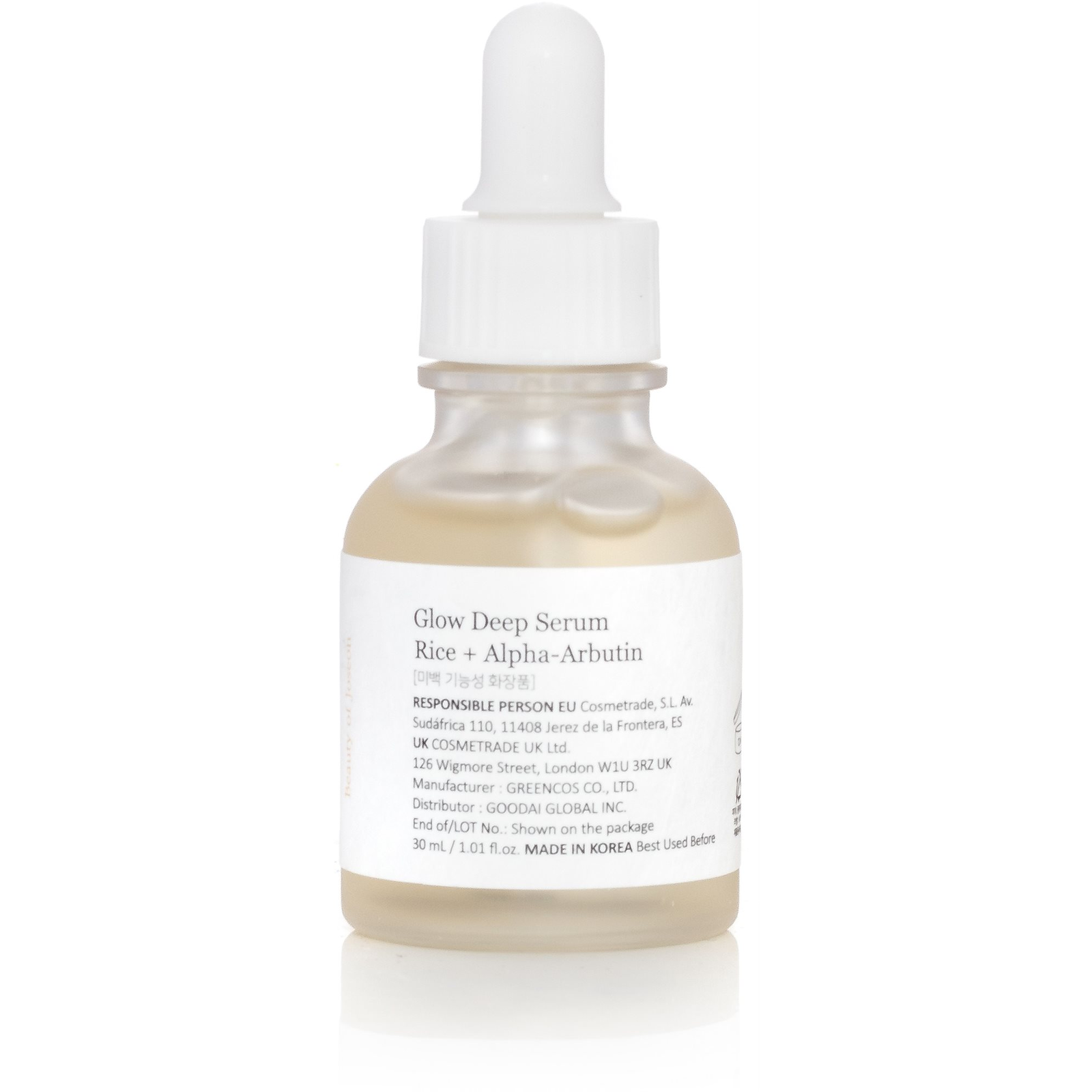 BEAUTY OF JOSEON Glow Deep Serum Rice + Alpha Arbutin 30ml (8809738312728)